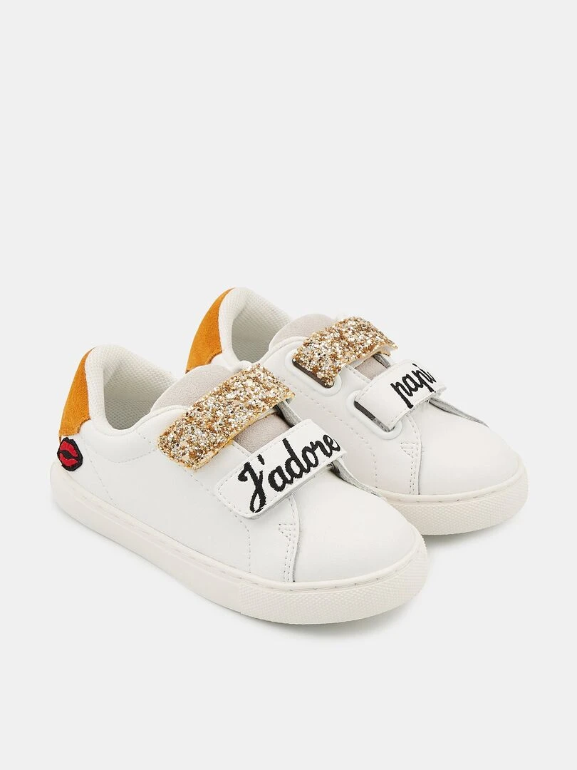 Mini Edith J'adore Papi Blanc