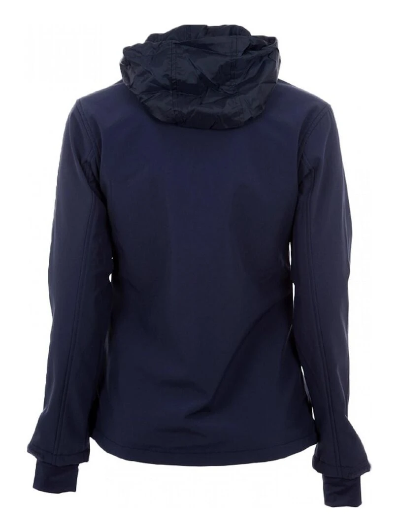 Blouson softshell fille GADJI VENT DU CAP Bleu marine