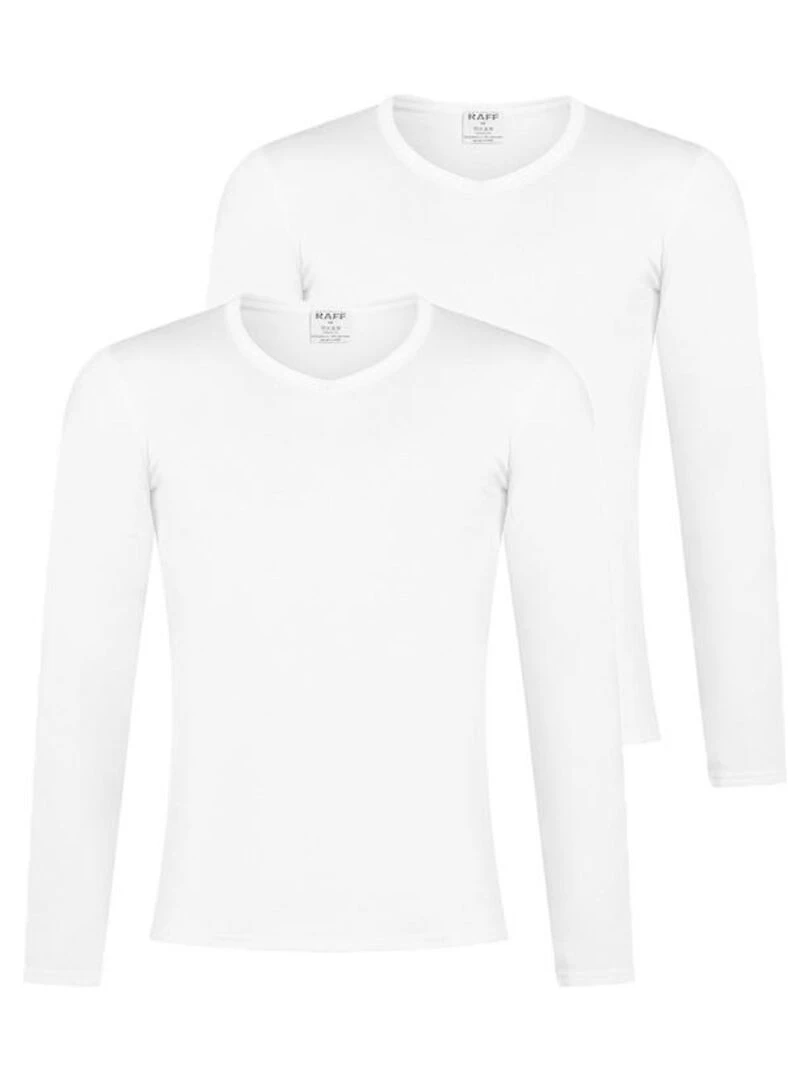 Pack 3 T shirt thermique polaire Alaska Blanc