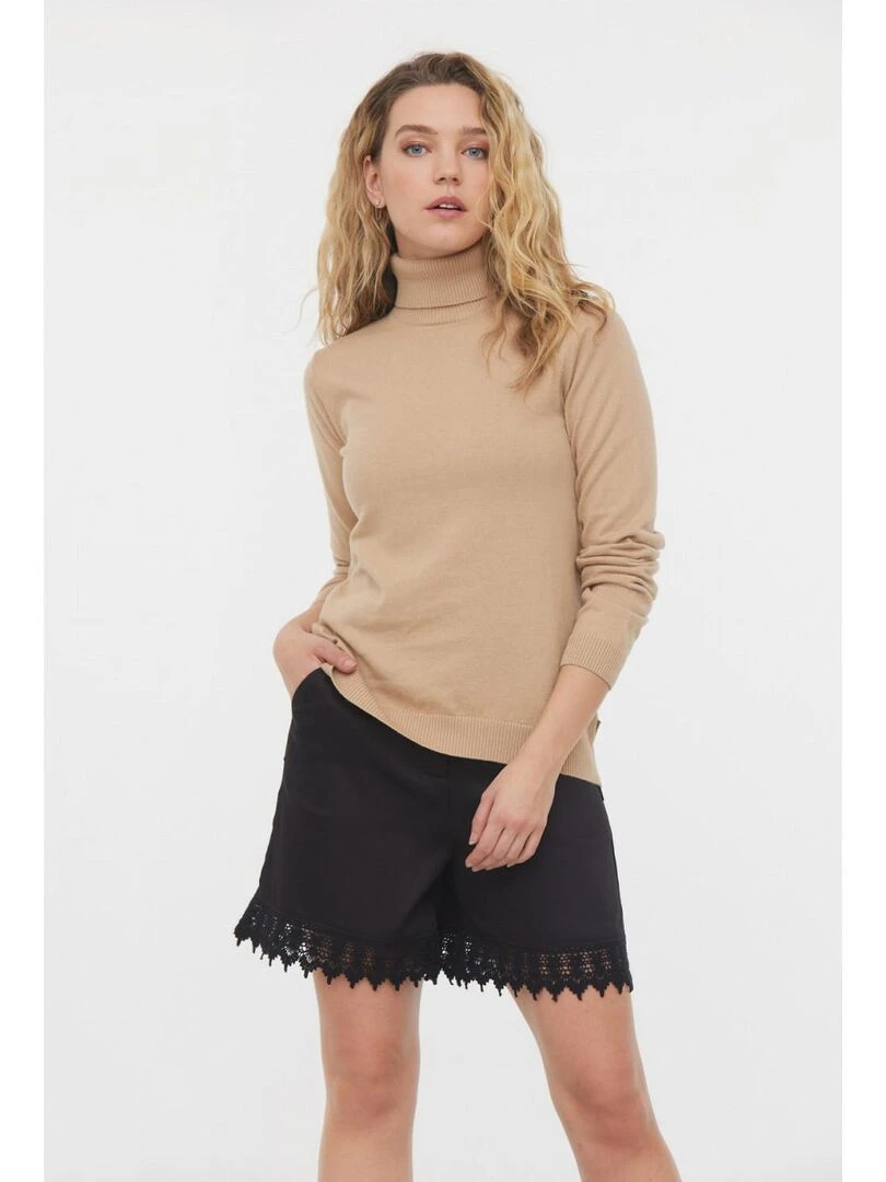 Lee Cooper Pull coton regular CINALI Beige argile