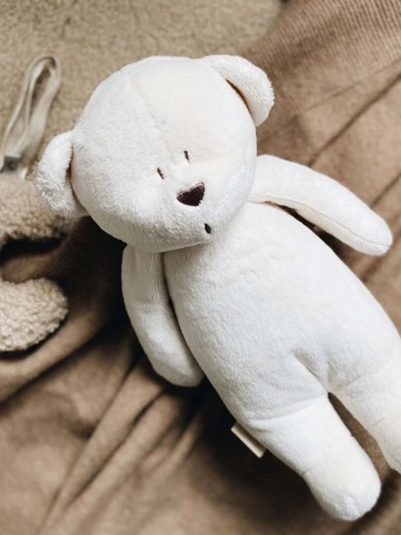 Veilleuse l'ours douceur sons & lumières Ecru