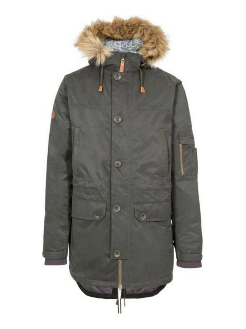 Trespass Parka imperméable PYWORTHY Vert kaki