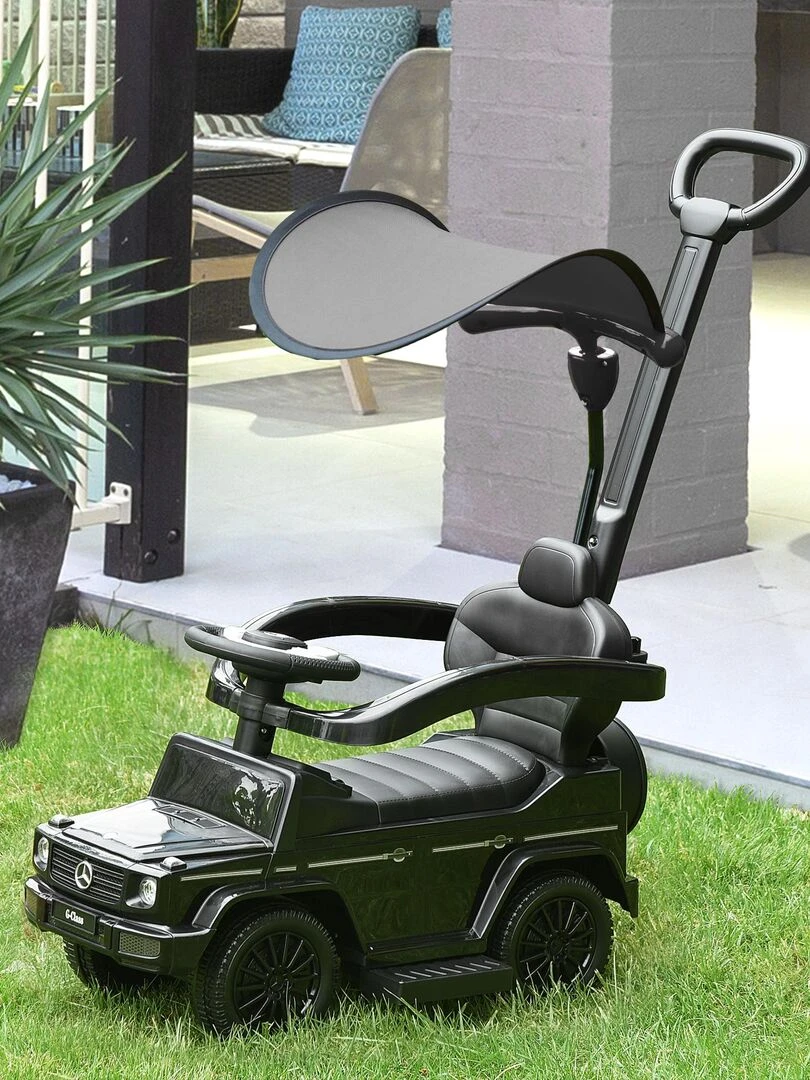 Porteur enfants voiture 12 36 mois multi équipée   Noir