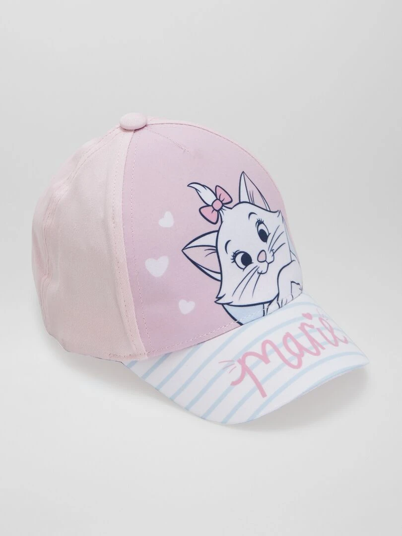 Casquette en toile 'Les Aristochats' Rose