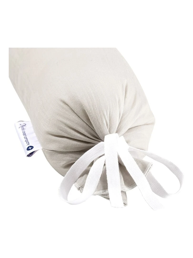 Tour de lit en coton 180 x 9 cm Beige sable