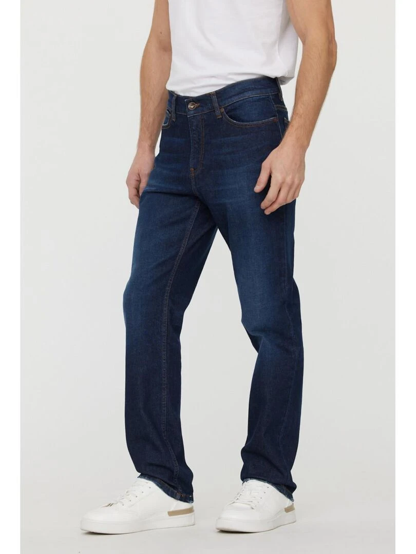 Lee Cooper Jean coton regular LC118ZP Bleu foncé