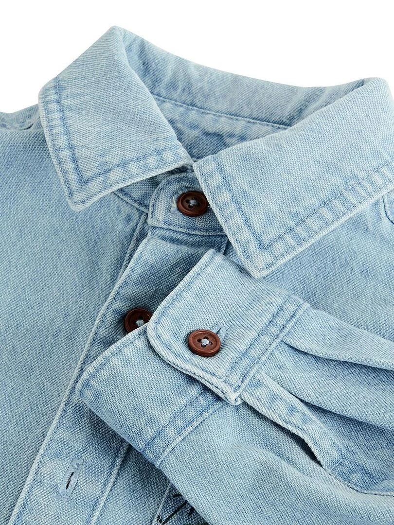 Chemise garçon Taiga   Bleu