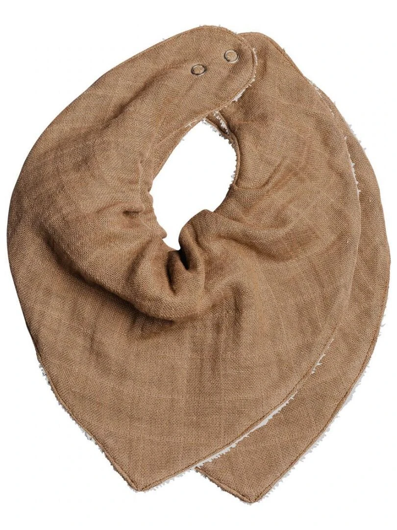 Bandana Bib Caramel 2 pack Caramel One Size Marron