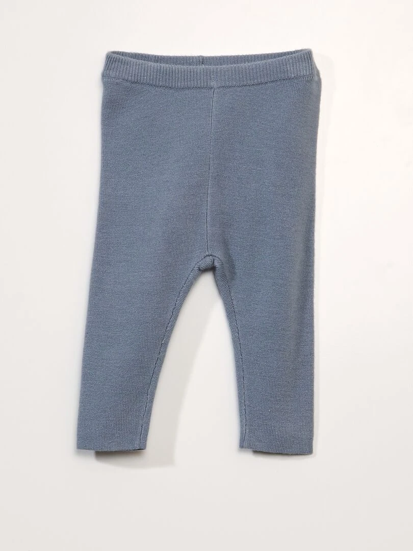 Ensemble pull + legging côtelé   Bleu