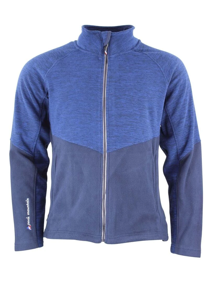 Blouson polaire homme CROCUS PEAK MOUNTAIN Bleu marine