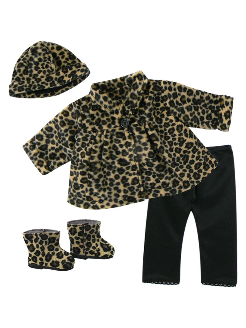 Sophia's par Teamson Kids Ensemble de vêtements de poupée 4 pièces   tenue de poupée de 18 pouces   N/A