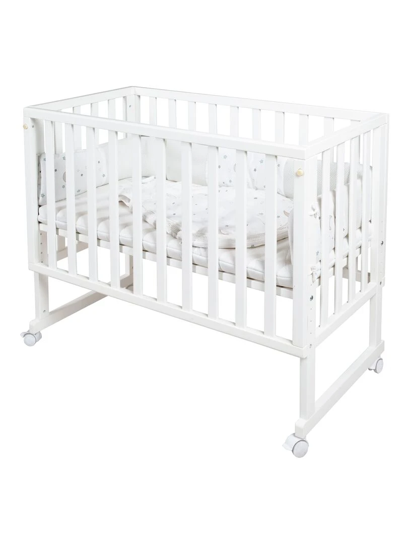 ROBA Berceau Cododo Safe Asleep® 3en1 + Équipement "Sternenzauber"   Blanc