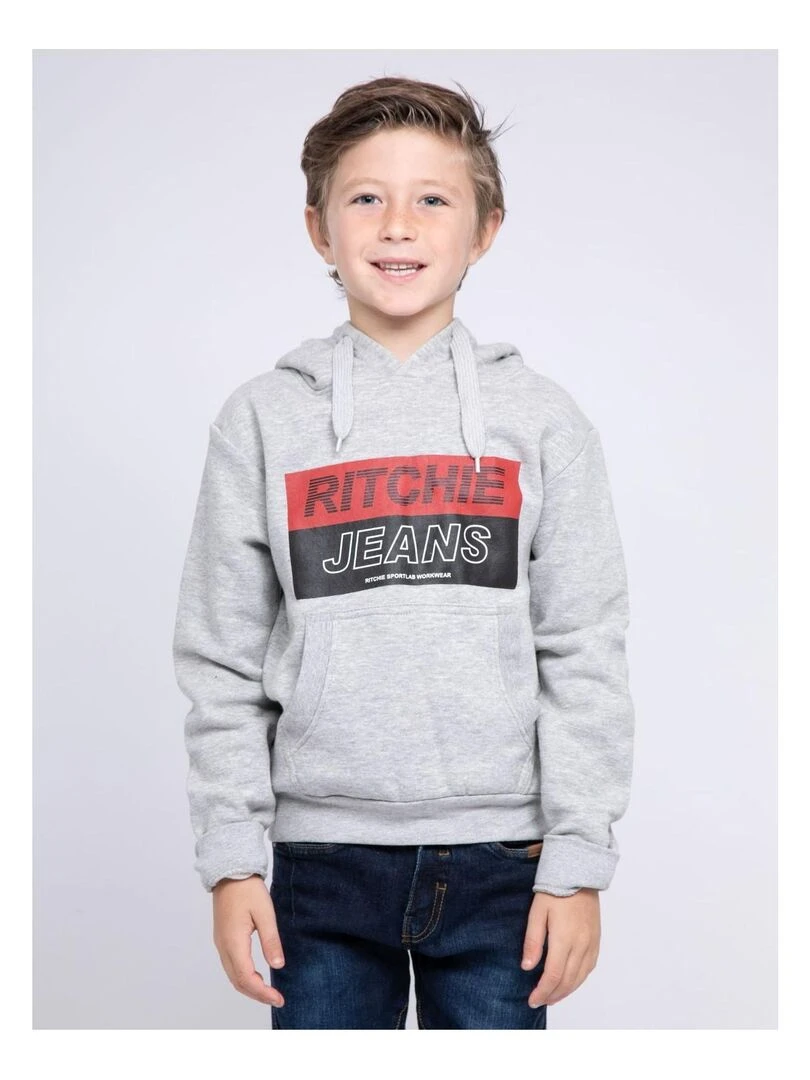 Sweat capuche WENTZ J Gris