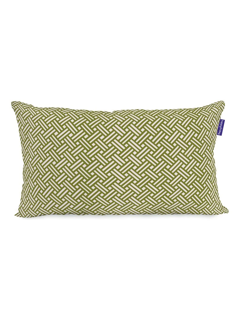 Housse de coussin Learning to fly "Happyfriday"   Blanc