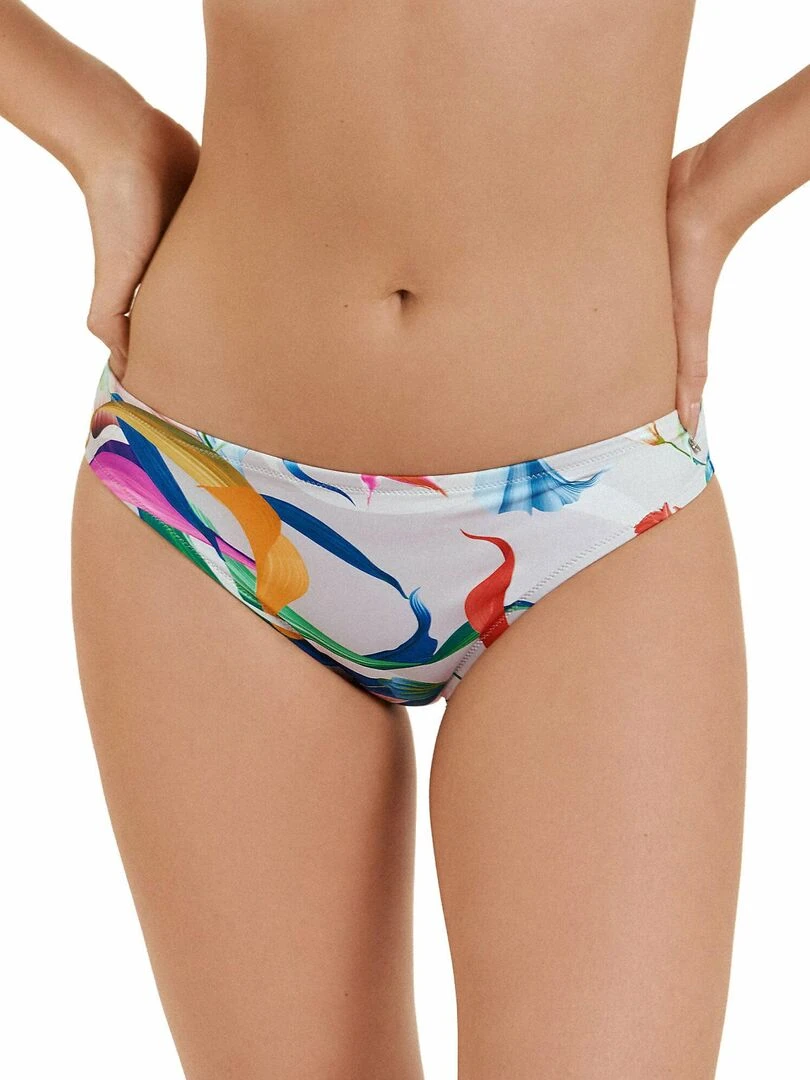 Bas maillot slip de bain Nice Gris clair
