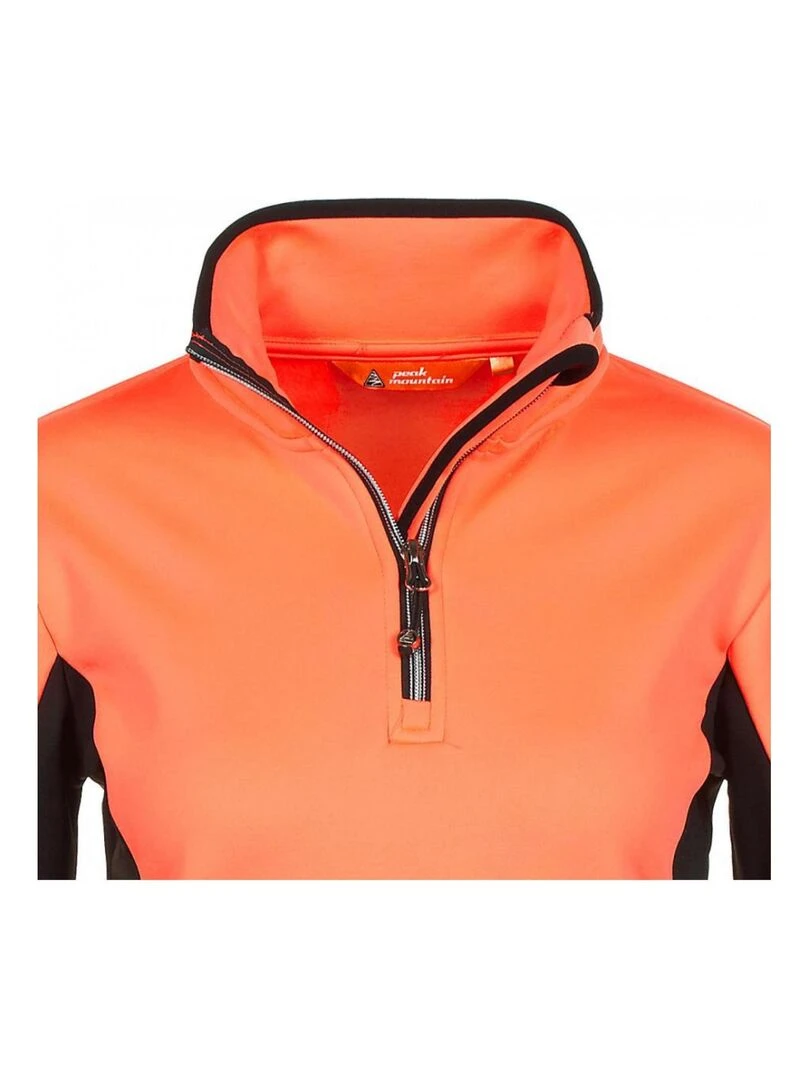 Sweat polarshell femme AMALFI   Orange