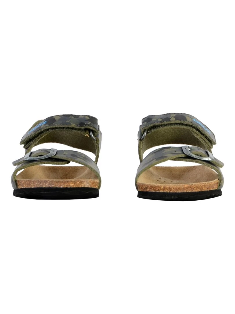 Sandale Cuir Enfant Geox Ghita   Marron