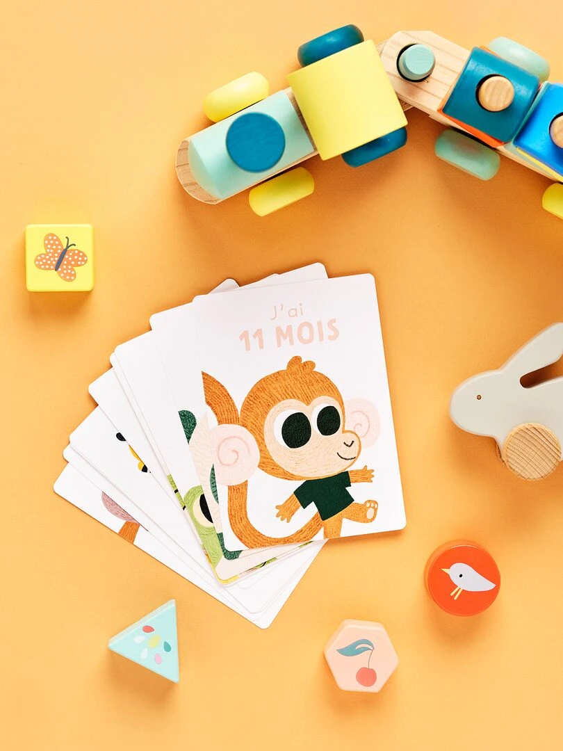 Cartes étapes 'Ma Première Année'   Blanc