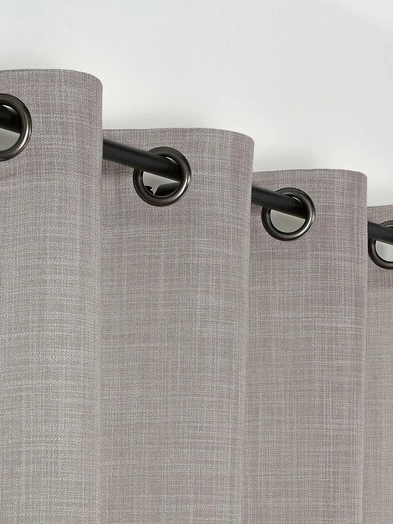 Voilage tamisant Tamise Gris foncé