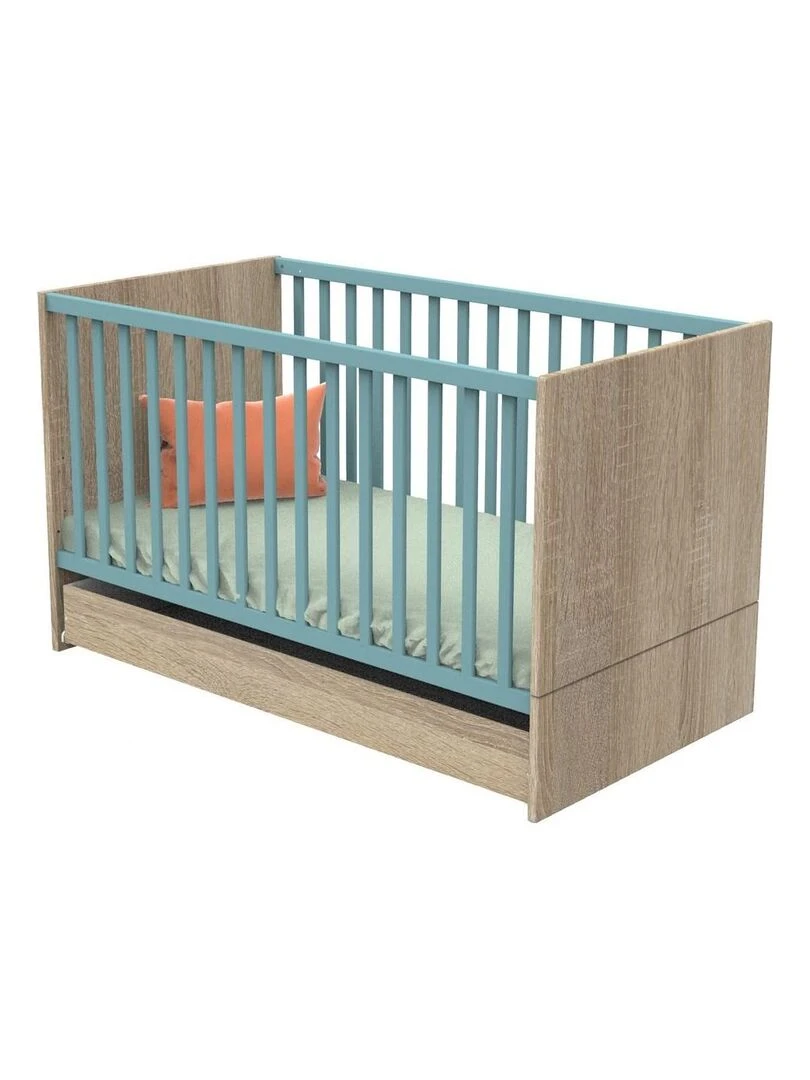 Tiroir pour lit 140 x 70 en aggloméré marron SAUTHON Marron
