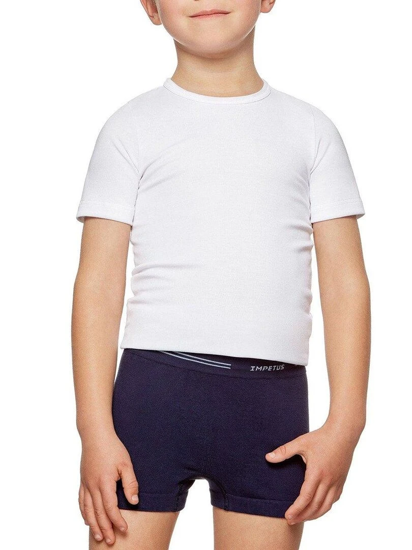 Pack de 2 boxers en coton sans coutures Seamless Gris
