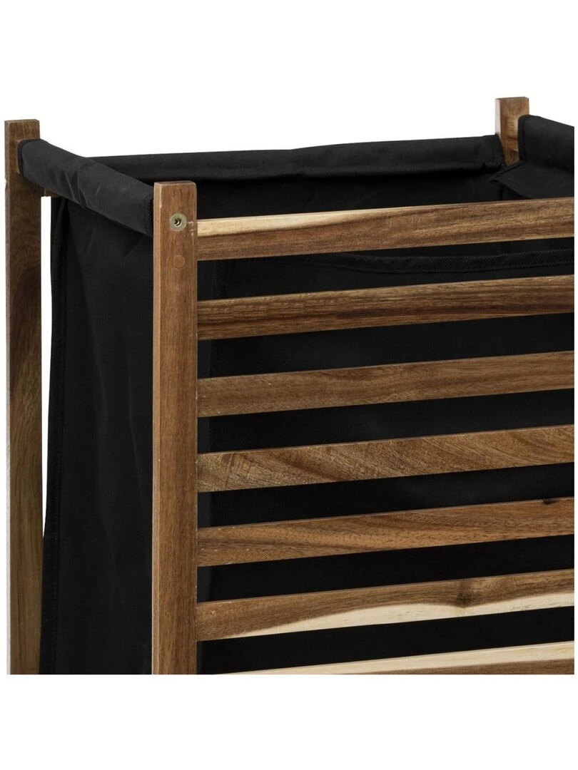 Panier à linge Blackacia Noir