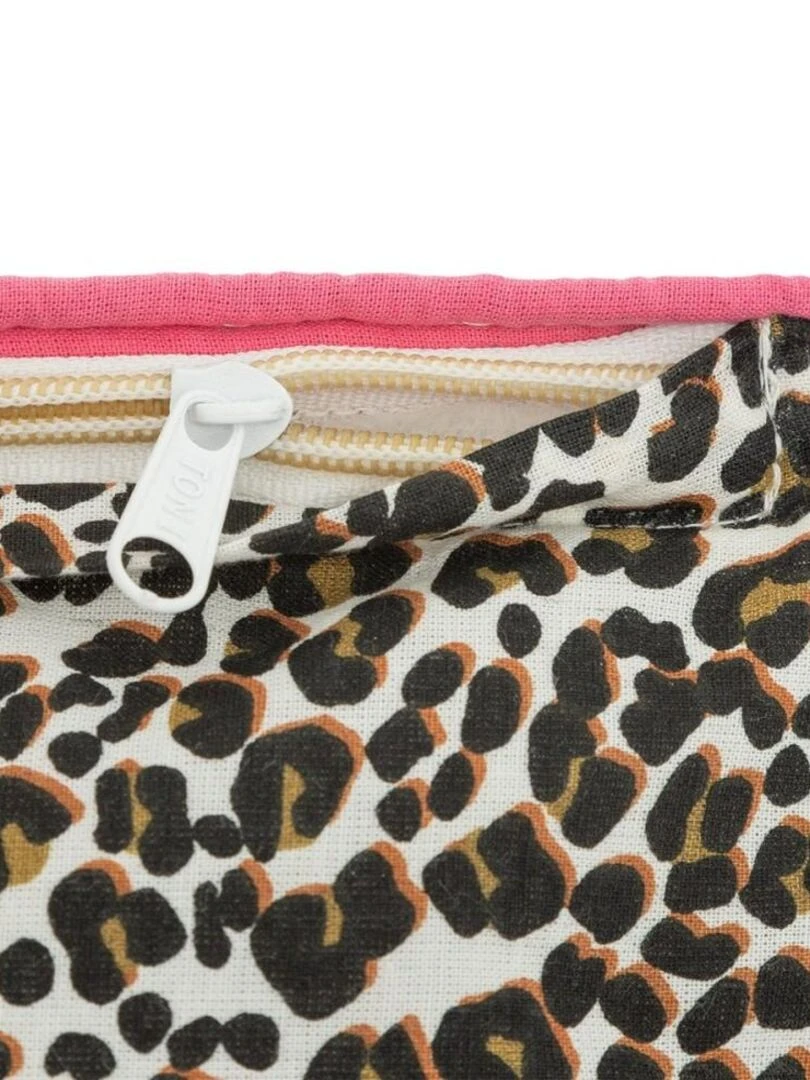 Coussin réversible Tropical boudoir 40x40 cm   Kaki