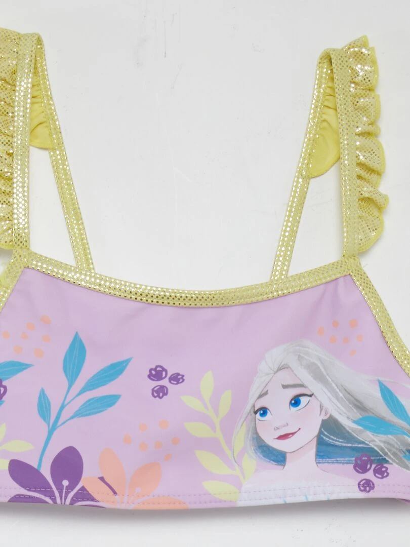 Maillot de bain 'La reine des neiges' 2 pièces Violet
