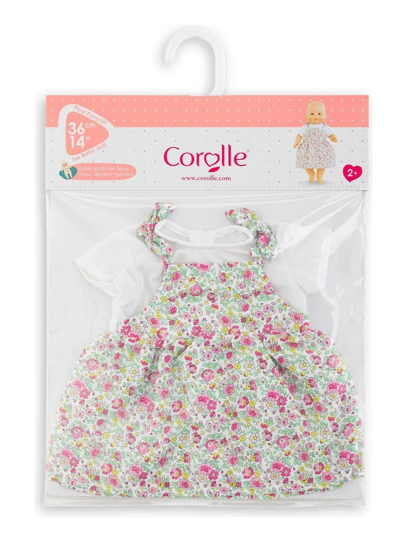 Robe Jardin en Fleurs pour poupon 36cm   N/A