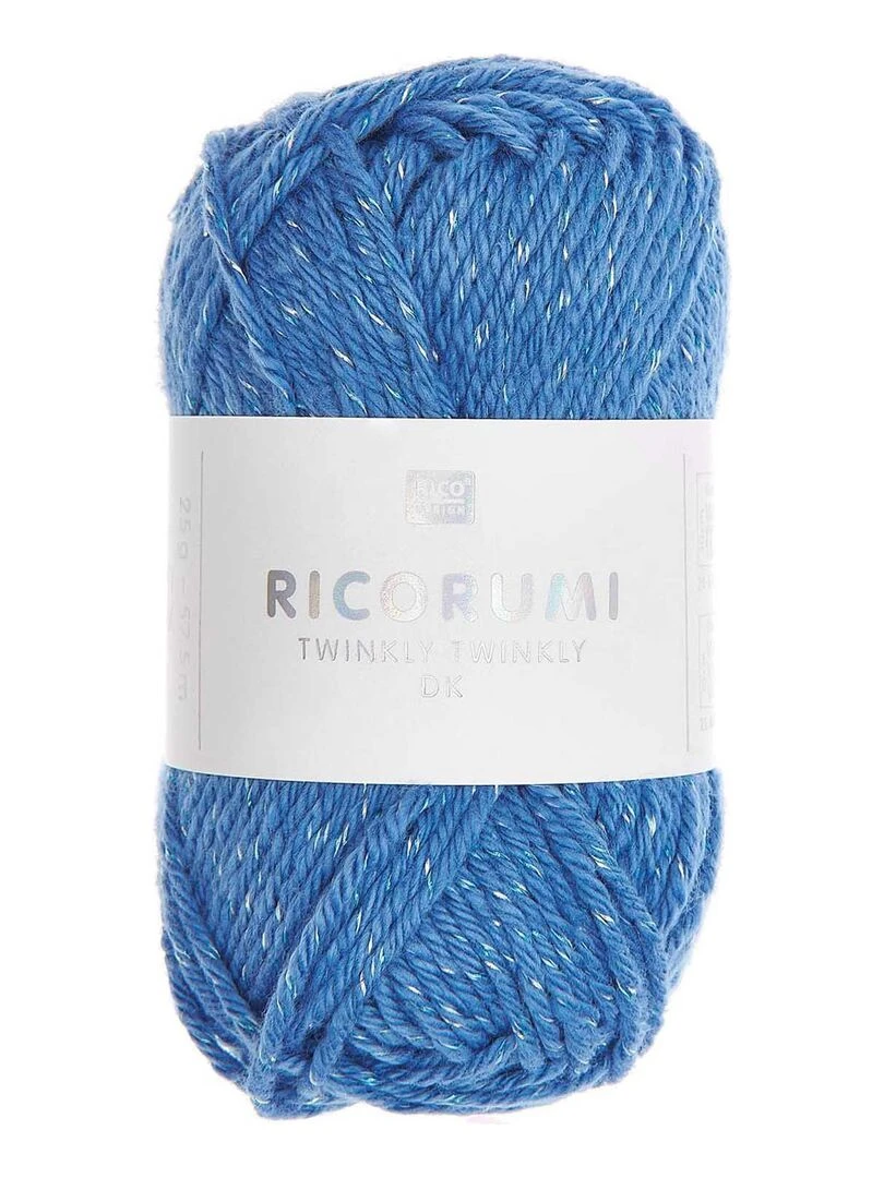 Pelote de coton Ricorumi 25 g Bleu N/A