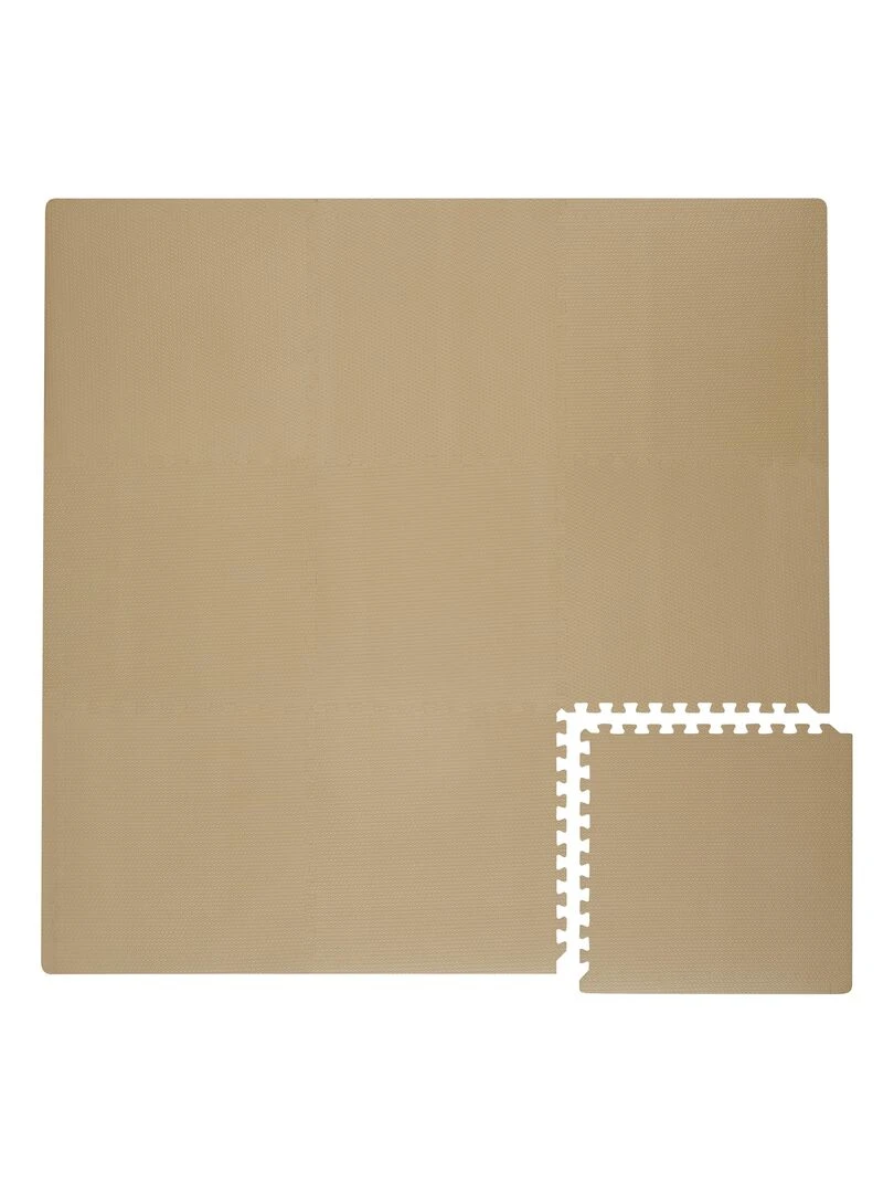 Tapis de jeu mousse uni CLASSIC PLAYMAT Beige gris