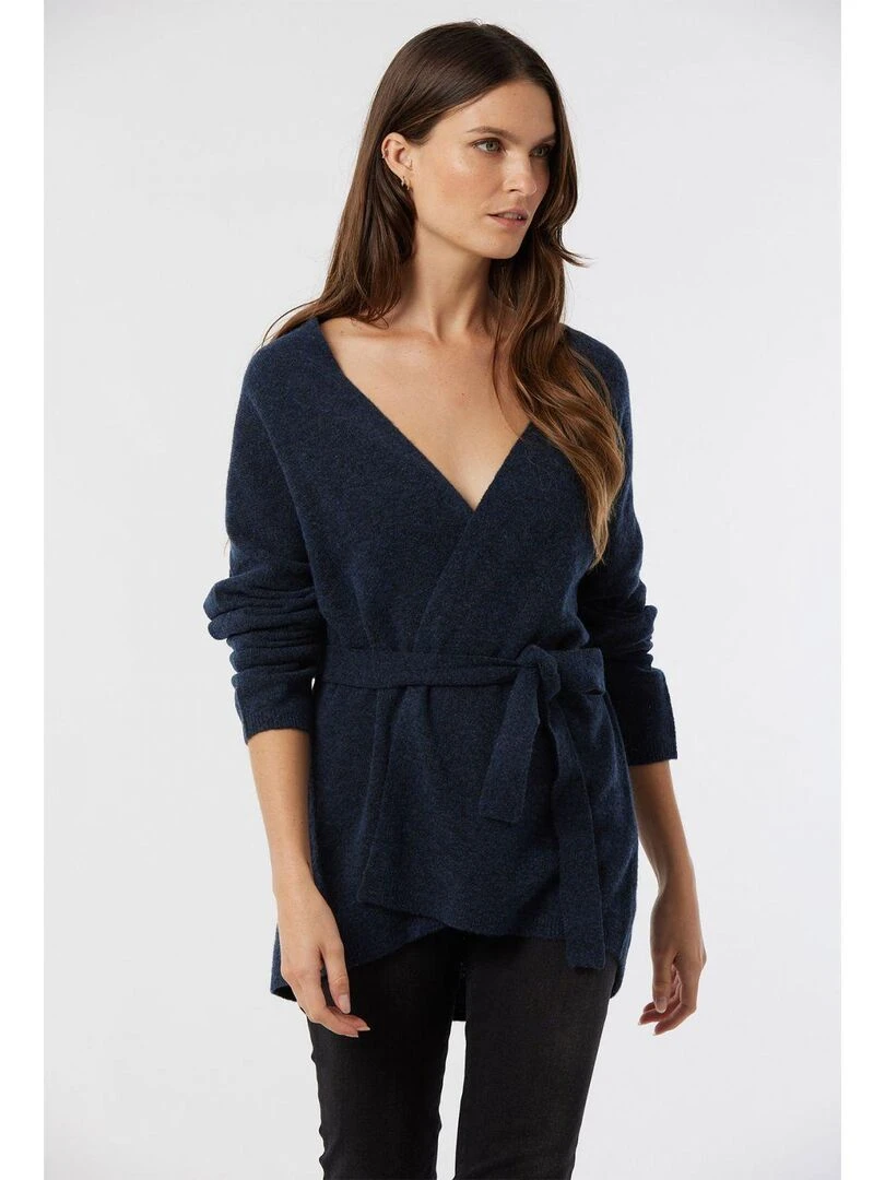 Lee Cooper Pull laine CALICE Bleu marine