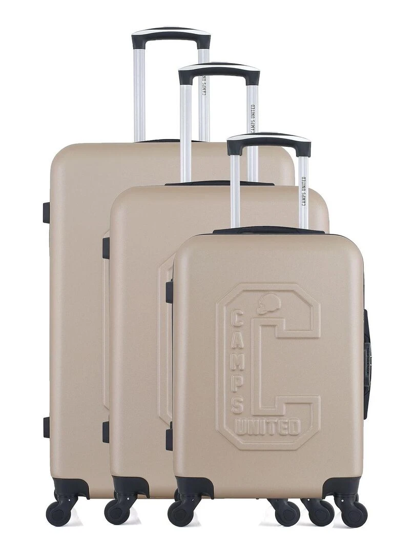 CAMPS UNITED SET DE 3 VALISES UCLA Beige