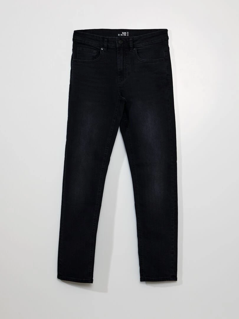 Jean slim L30 Gris