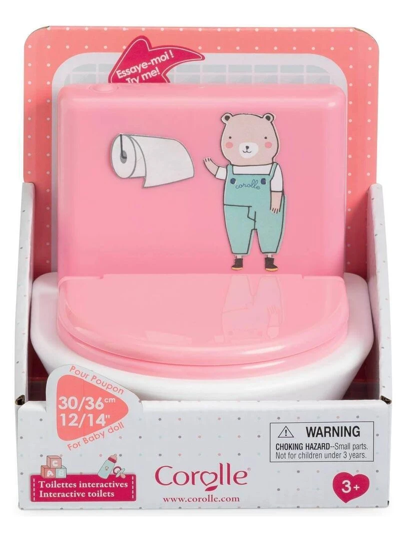 Toilettes interactives pour poupons 30 et 36 cm   N/A