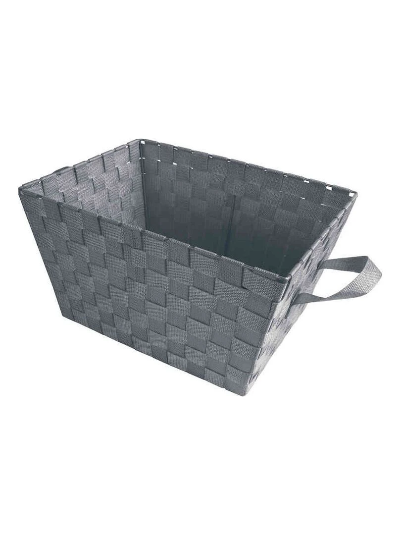 Guy Levasseur Grand panier tressé Gris