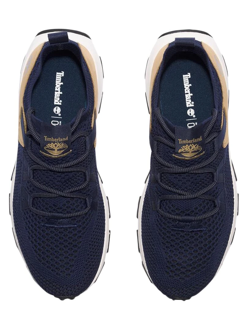 Basket Cuir Timberland Winsor Trail   Bleu