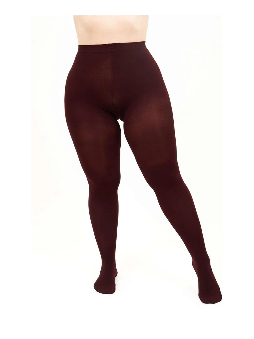 Giulia Positive Micro 3D Collants classiques 70den (grandes tailles) Bordeaux 3XL Bordeaux