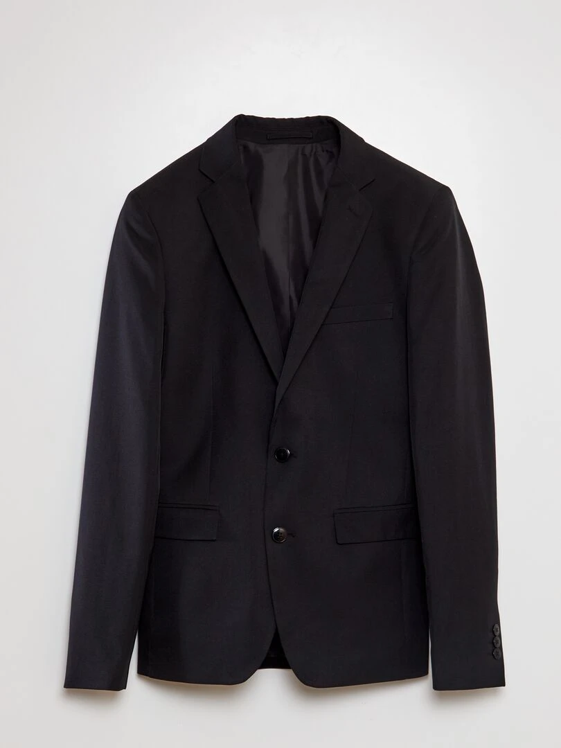 Veste de costume slim fit noir