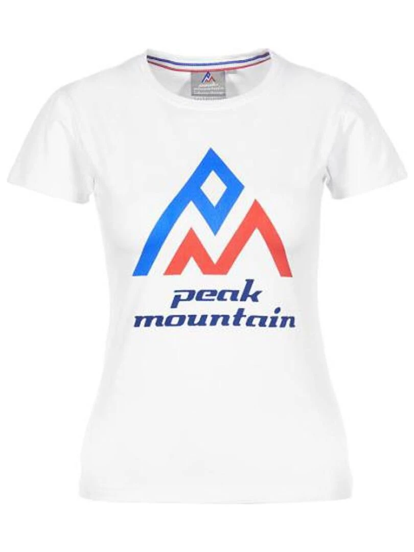 T shirt manches courtes femme ACIMES   Blanc