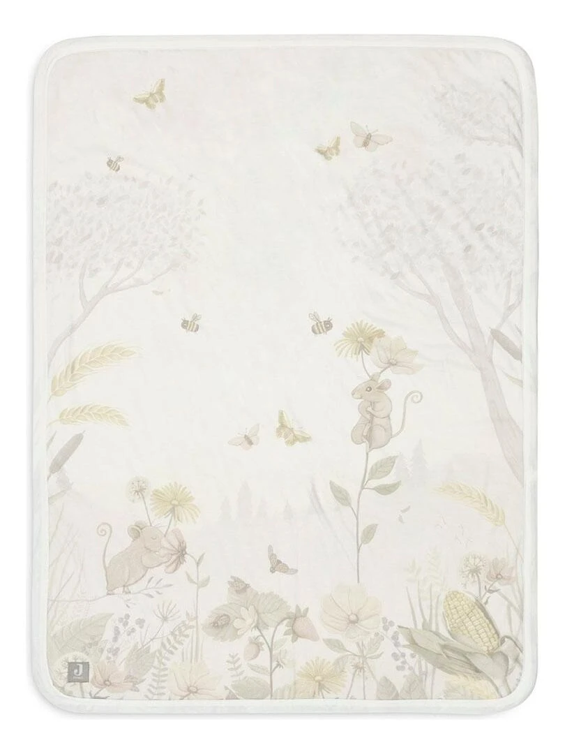 Couverture en polaire Dreamy Mouse/Velvet Fleece (75 x 100 cm)   Blanc