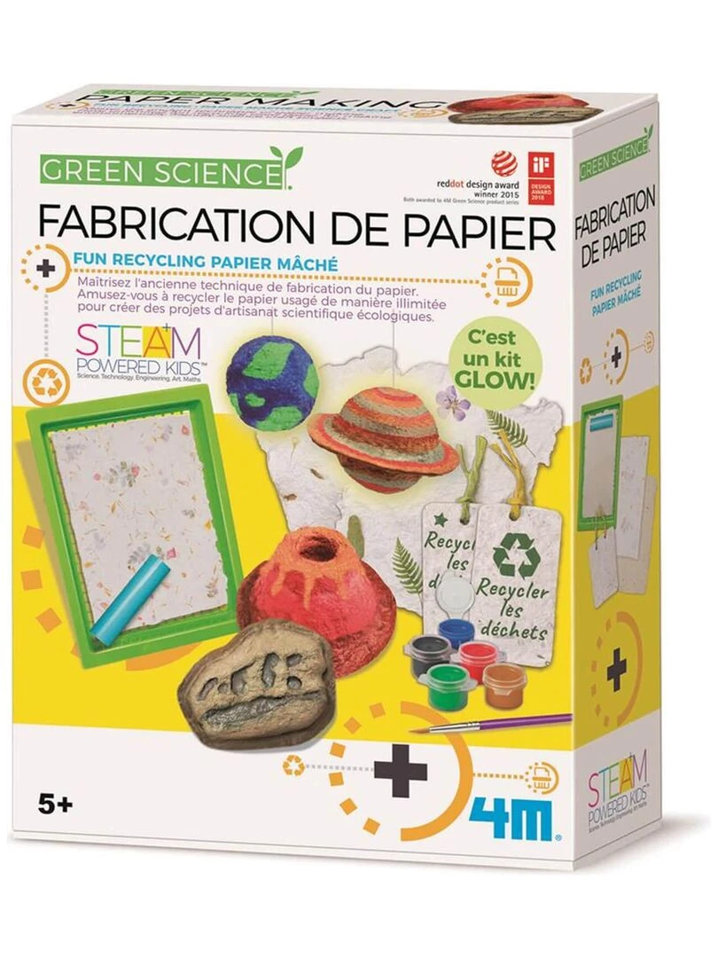 Kit de fabrication Green Science : Fabrication de papier N/A