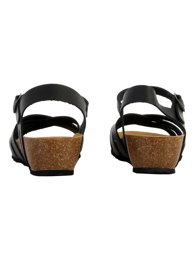 Sandales Cuir Geox Sthellae   Noir