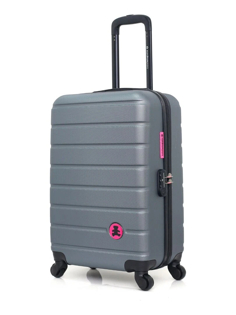LULU CASTAGNETTE VALISE M STRIA A Gris foncé