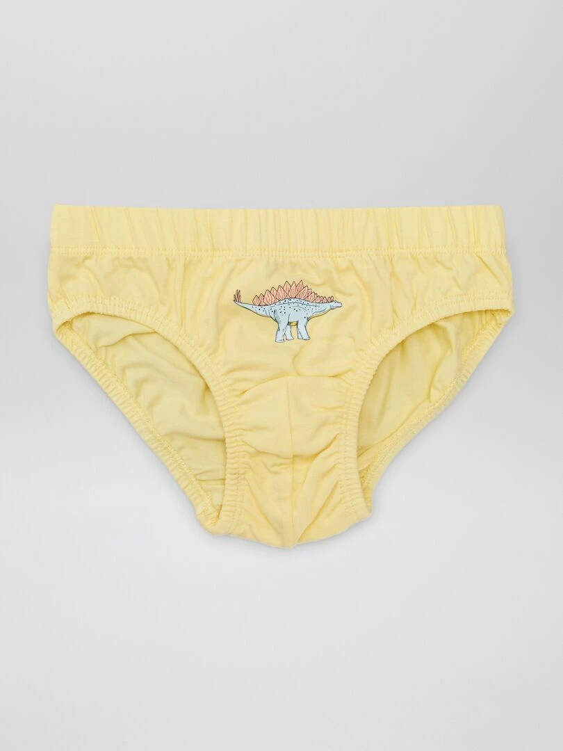 Lot de 7 slips imprimés   BLEU