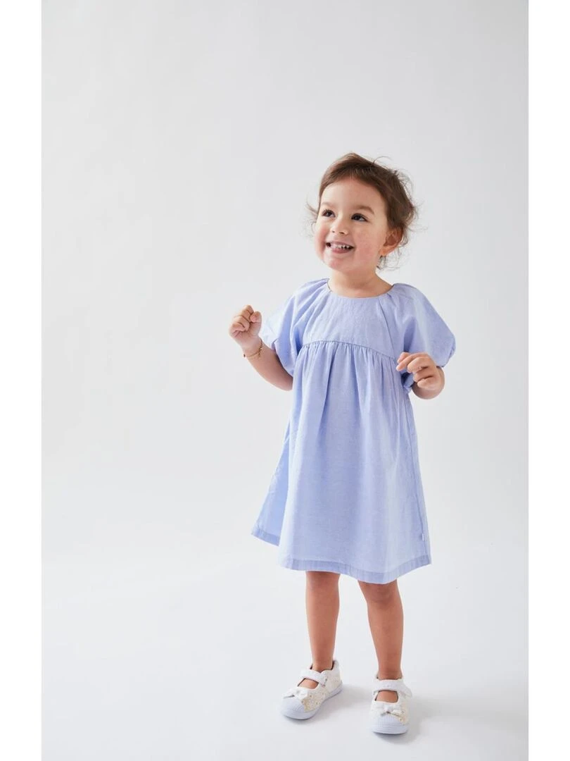 Robe Chambray  ciel   Noukie's   Bleu