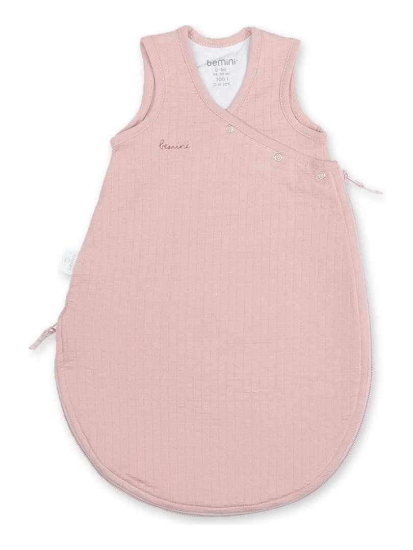 Bemini Gigoteuse sans manches Tetra Jersey Rose clair