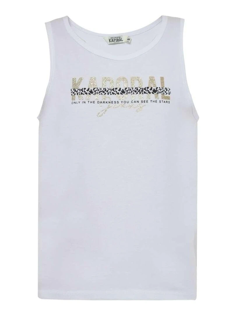 KAPORAL Débardeur coton biologique Blanc