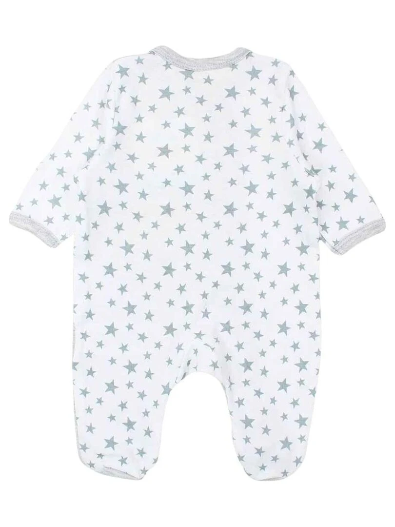 Disney Grenouillere bébé garçon imprimé Le Roi Lion en coton Gris