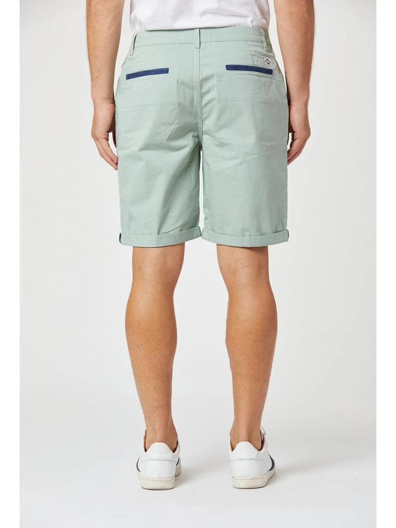 Lee Cooper   Short coton regular NASHO   Vert jade